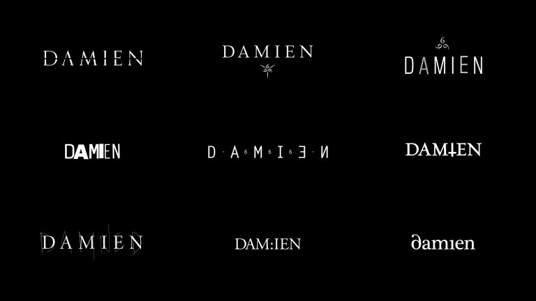 A&E Damien logos