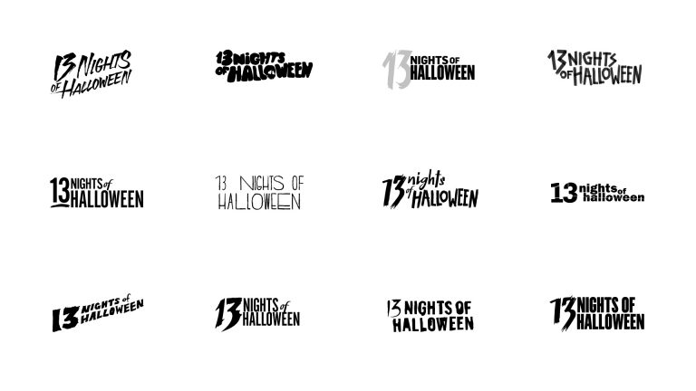 Freeform 13 Nights of Halloween pitch logos image