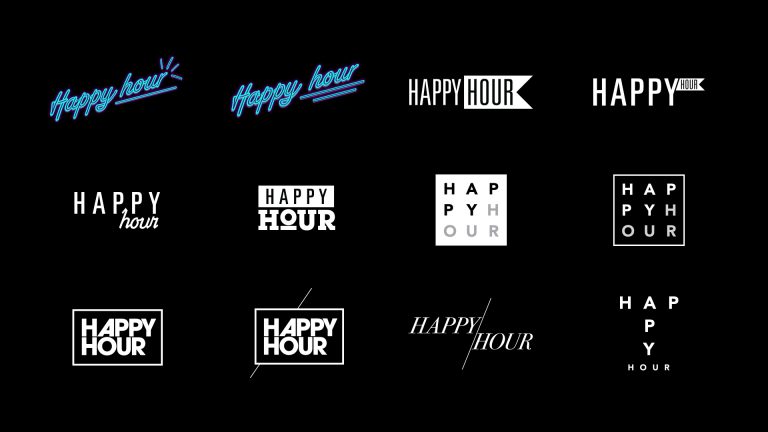Happy Hour logos